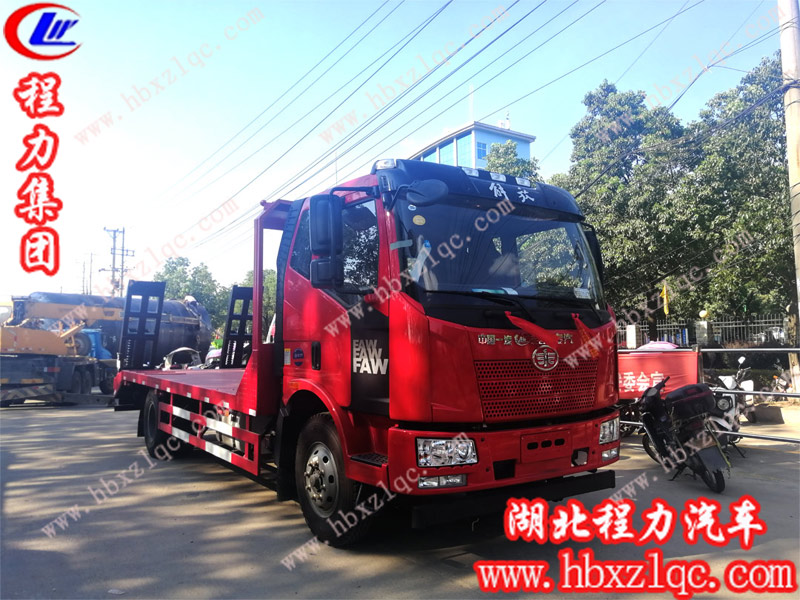 程力集團(tuán)解放J6平板運(yùn)輸車，助你財(cái)富翻倍，盆滿缽盈