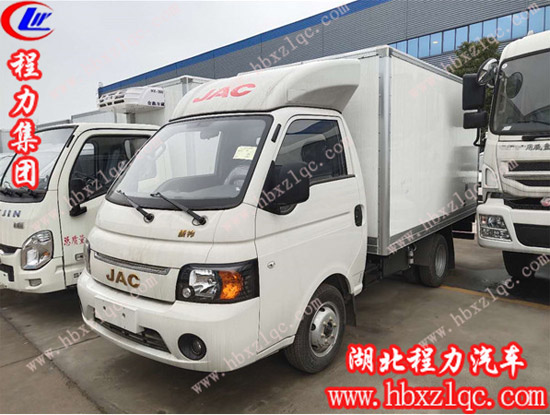 湖北程力專用汽車有限公司小型廂式冷藏車運輸蔬菜水果的好幫手！