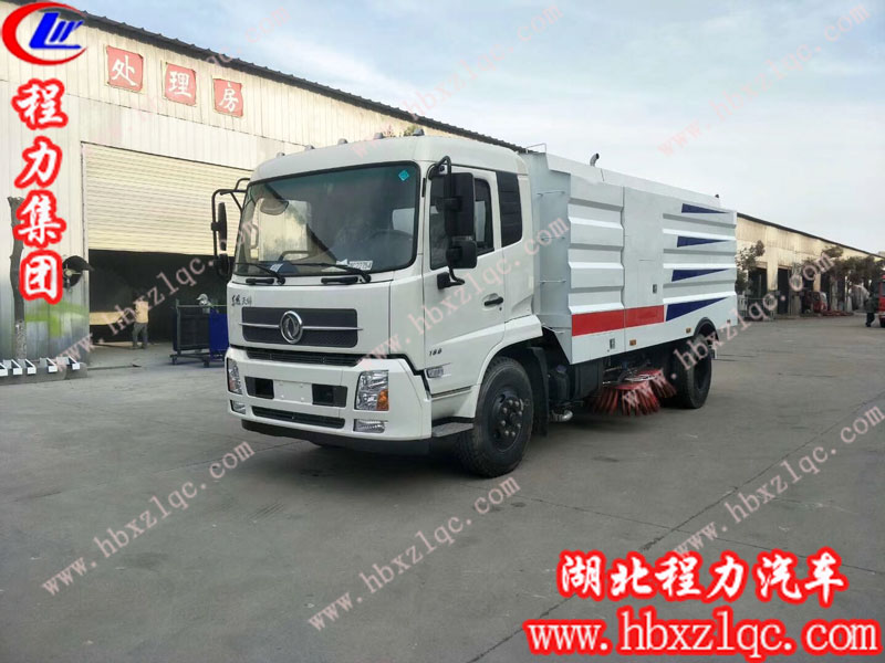 程力集團(tuán)東風(fēng)天錦掃路車，高能優(yōu)質(zhì)上檔次，您值得擁有！