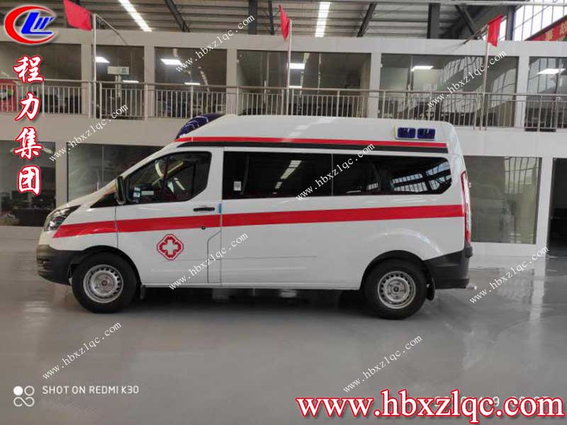 湖北程力福特V362監(jiān)護型救護車，助力貴州遵義白衣戰(zhàn)士一臂之力