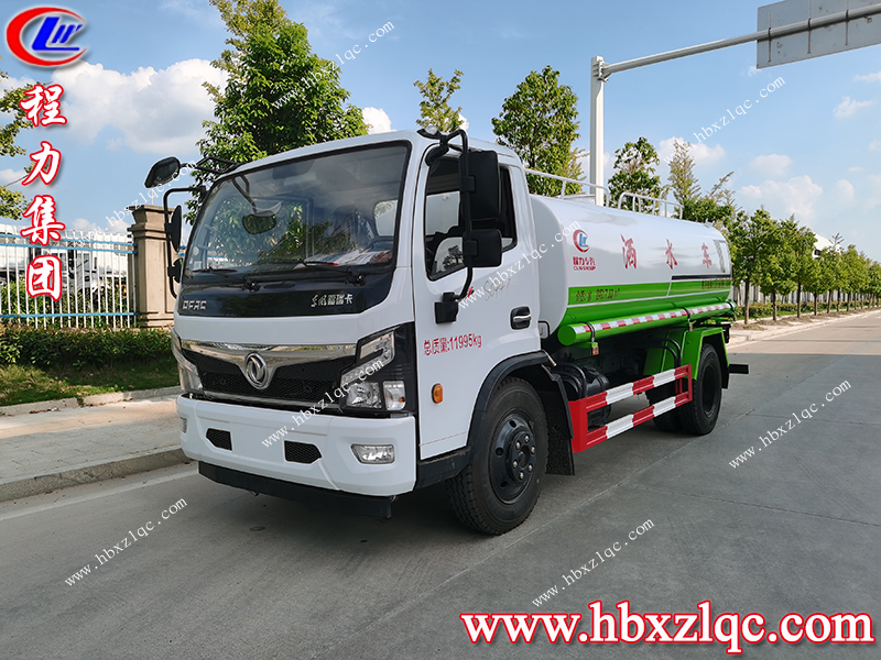 江西九江翟總收到程力集團9.2方的灑水車，并表示效果非常滿意