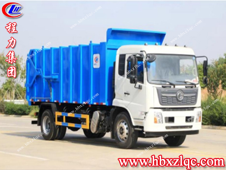 用于垃圾轉(zhuǎn)運或卸料，處理城鎮(zhèn)垃圾的得力助手——對接式垃圾車